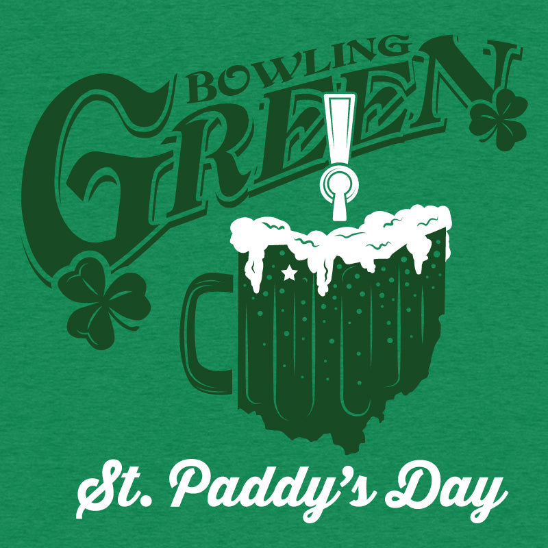 Bowling Green St. Paddy's Day Green Tee
