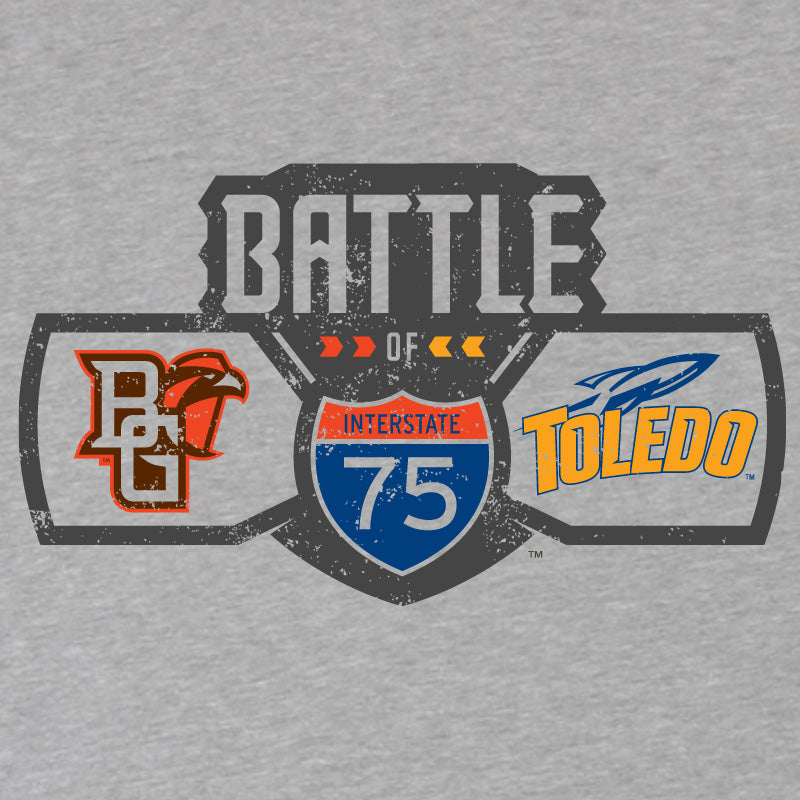 Bowling Green Toledo Football Battle of I-75 hooded sweatshirt