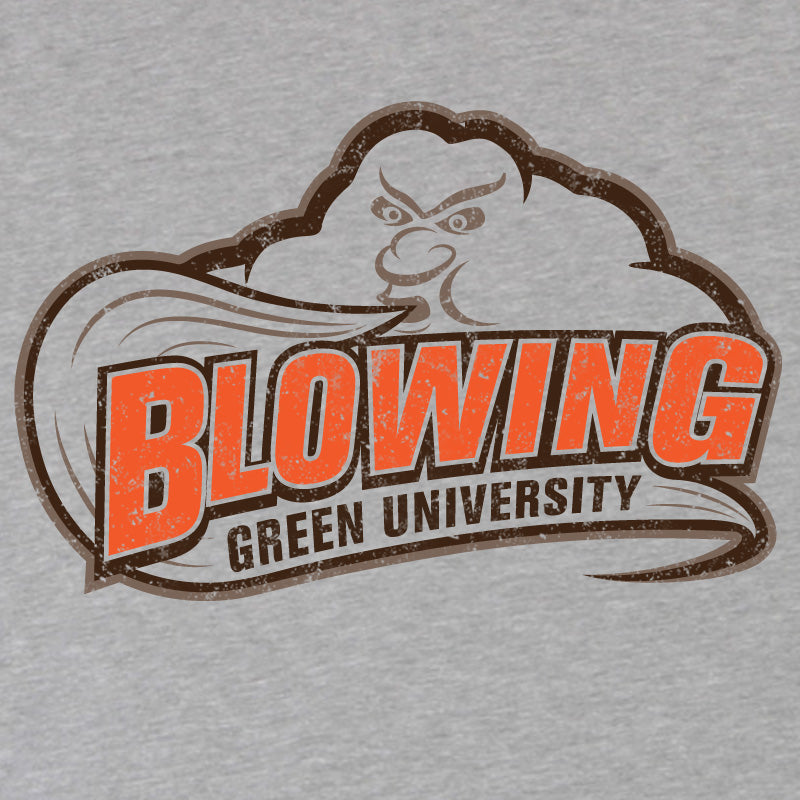 Bowling Green Ohio Wind T-Shirt Athletic Heather
