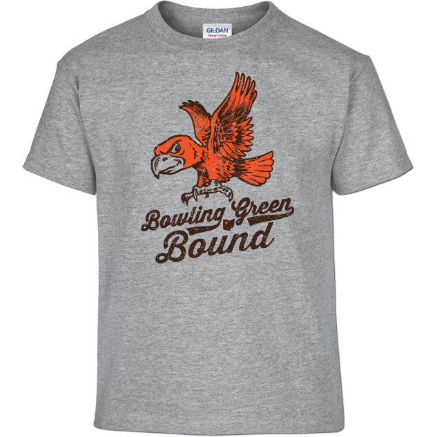 BGSU Falcons Kids Youth Shirt Bowling Green Bound