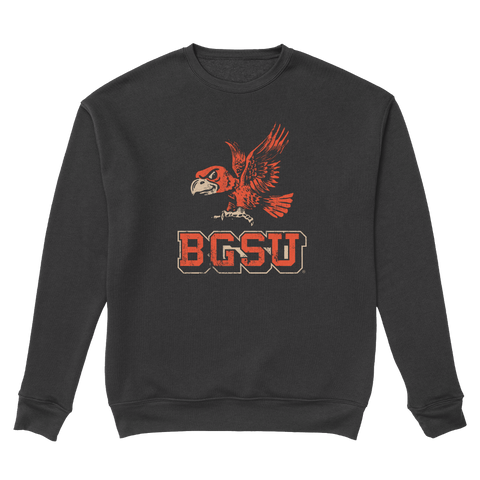 BGSU Falcons Vintage Logo Crewneck Sweatshirt