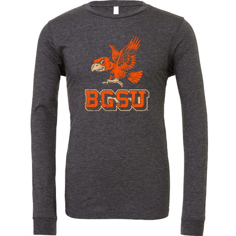 BGSU Falcons Vintage Long Sleeve T-Shirt