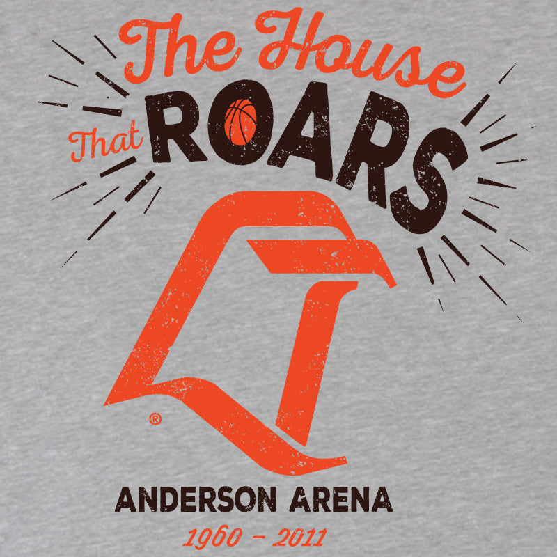 BGSU LT Logo Anderson Arena House That Roars Long Sleeve