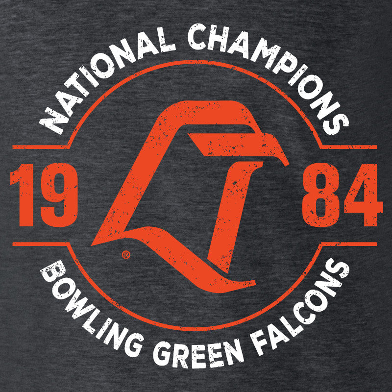 BGSU Falcons LT Logo 1984 National Hockey Champions Long Sleeve