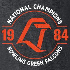 Vintage BGSU "LT" Logo 1984 National Hockey Champions T-Shirt