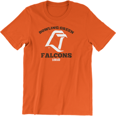 BGSU Falcons Vintage LT Logo T-Shirt Orange