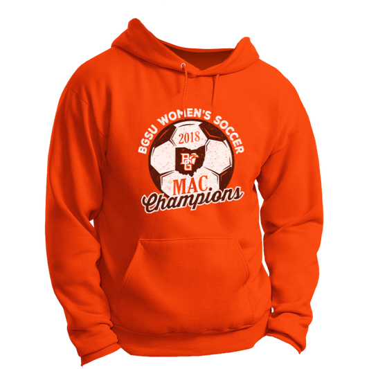 BGSU Falcons Women's Soccer MAC Champs Hoodie - TEAM / F&F ONLY
