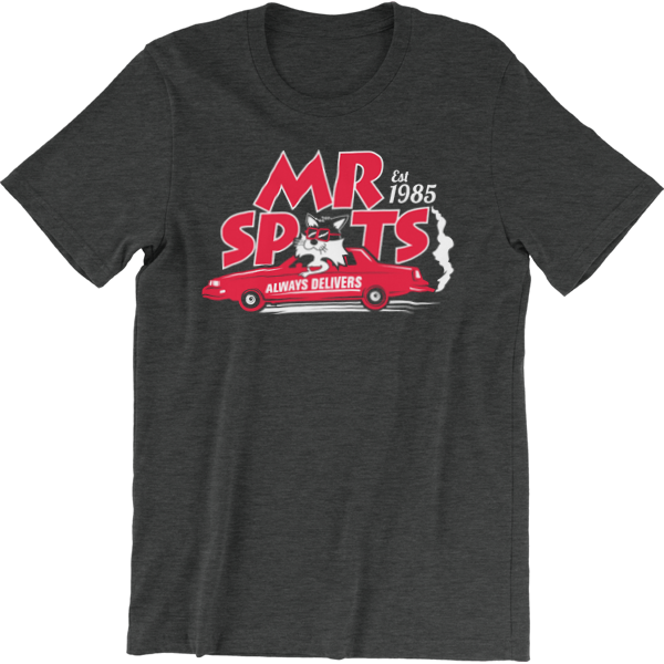 Bowling Green Mr. Spots T-Shirt Heather Black