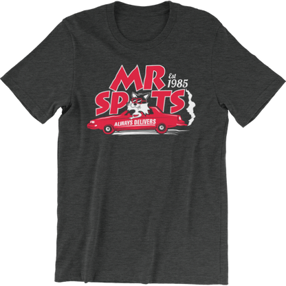 Bowling Green Mr. Spots T-Shirt Heather Black