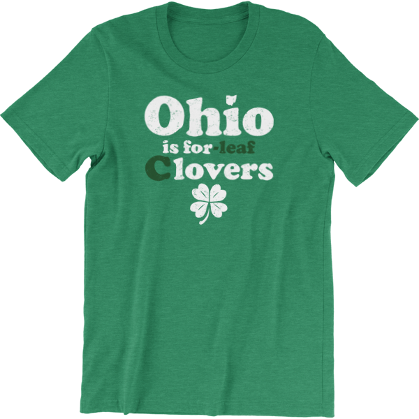 Bowling Green Ohio St. Patrick's Day Clovers T-Shirt