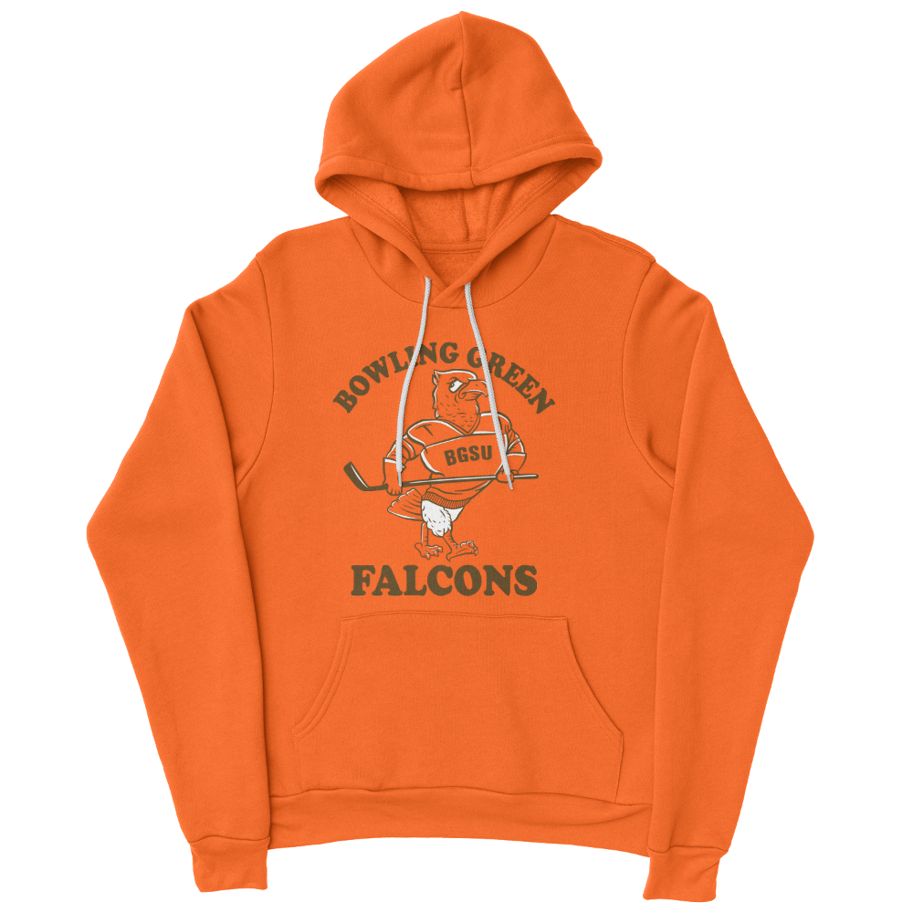 BGSU Hockey Retro Falcons Hooded Sweatshirt