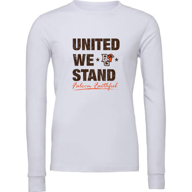 BGSU Falcons United Spirit Long Sleeve T-Shirt White