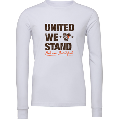 BGSU Falcons United Spirit Long Sleeve T-Shirt White