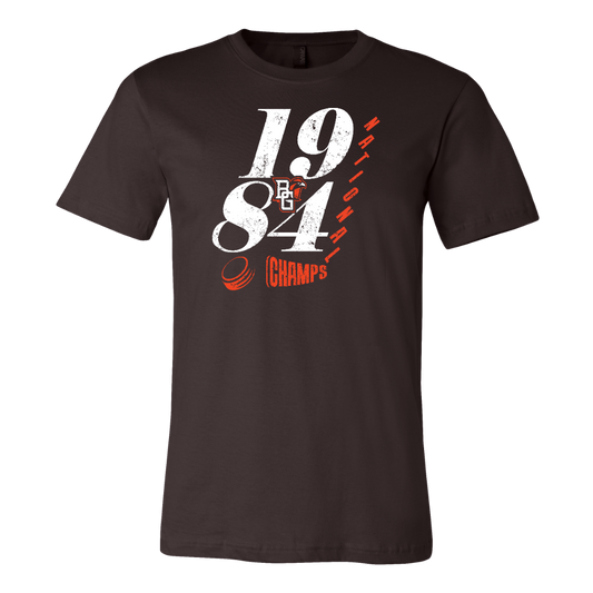 BGSU Falcons 1984 National Champs Hockey T-Shirt