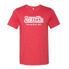 Bowling Green SamB's Restaurant T-Shirt Heather Red