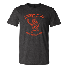 Bowling Green Hockey Town T-Shirt Dark Gray Heather