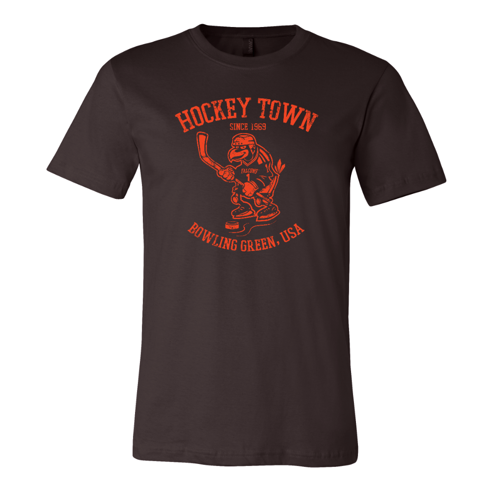 Bowling Green Hockey Town T-Shirt Brown