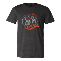 Bowling Green Campus Quarters Flaming Dr. Pepper T-Shirt Dark Gray Heather